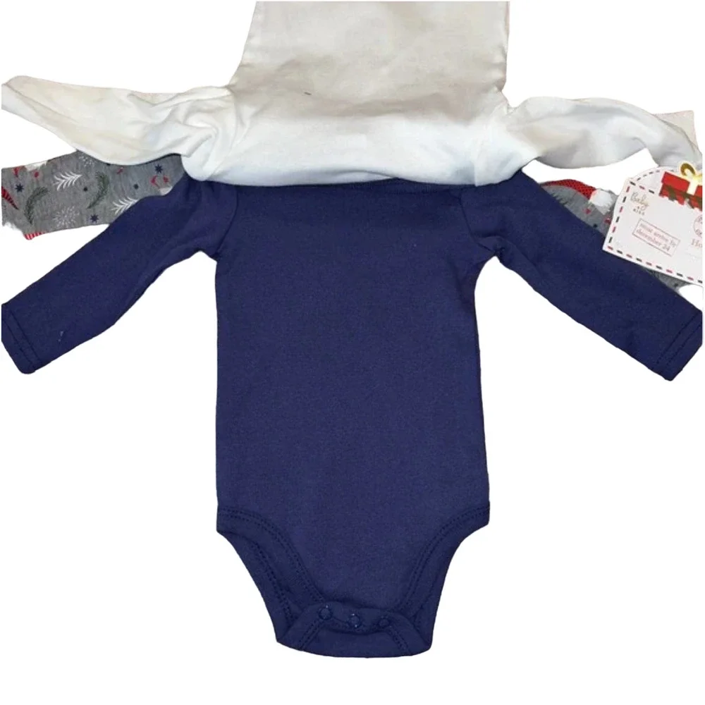 **NWT Baby Kiss 3-Pack Christmas 